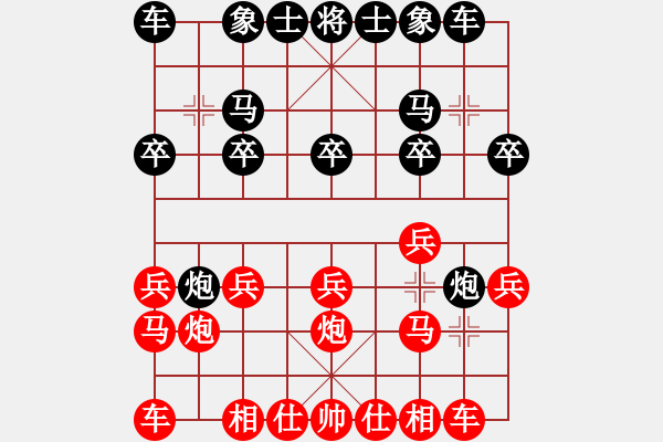 象棋棋譜圖片：執(zhí)先對徐正輝 神之奇跡(2段)-勝-lqycjsl(8段) - 步數(shù)：10 