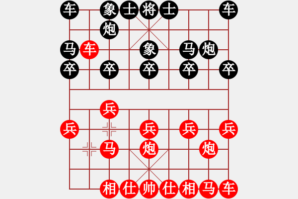 象棋棋譜圖片：靜如水[416003131] -負(fù)- 溫內(nèi)圖[18190935] - 步數(shù)：10 