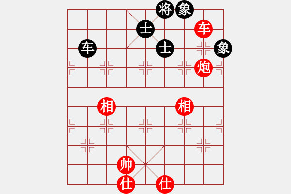 象棋棋譜圖片：車炮多仕相對(duì)車士象4 - 步數(shù)：0 