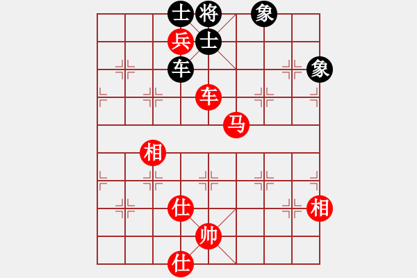 象棋棋譜圖片：車馬兵勝車士象全3 - 步數(shù)：0 