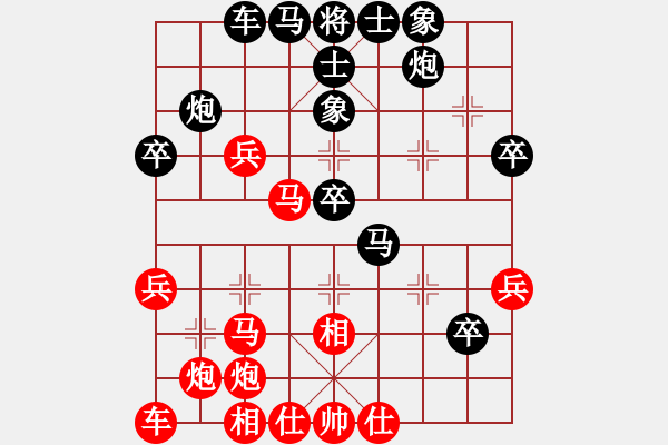 象棋棋譜圖片：李團(tuán)結(jié)(7星)-和-南帝殺北丐(9星) - 步數(shù)：40 