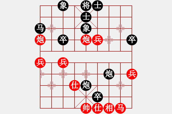 象棋棋譜圖片：luojinyong(9級)-勝-雨藝書生(3段) - 步數(shù)：50 