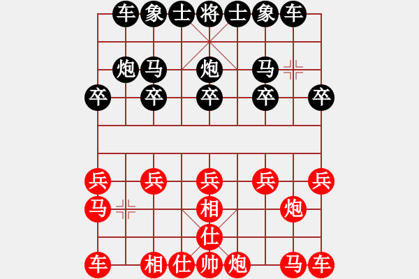 象棋棋譜圖片：百思不得棋解[575644877] -VS- ▍訫炫 ▍太陽[610665135] - 步數(shù)：10 