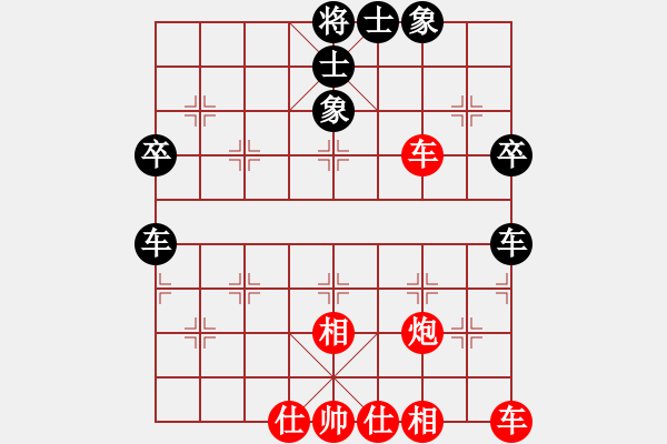 象棋棋譜圖片：20170623 先和天天業(yè)6-3 中炮過河車對屏風(fēng)馬棄馬局 黑炮2進4 車8進6 車1平4 炮五平 - 步數(shù)：60 