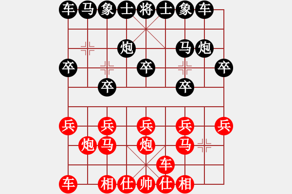 象棋棋譜圖片：橫才俊儒[292832991] -VS- 財哥[815343410] - 步數(shù)：10 