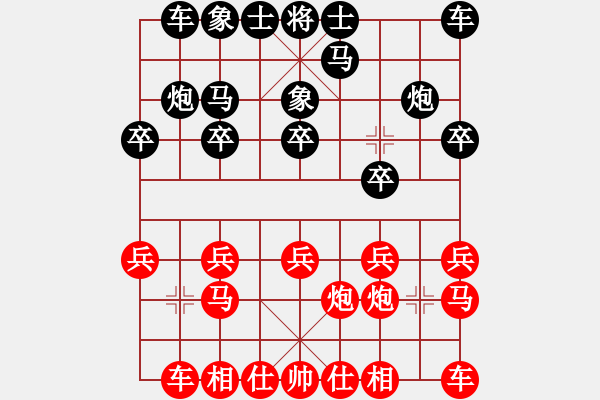 象棋棋譜圖片：心緣（紅勝）高手終結(jié)者 - 步數(shù)：10 