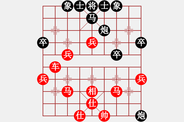 象棋棋譜圖片：萍鄉(xiāng)謝明強(qiáng)先勝萍鄉(xiāng)李度萍 - 步數(shù)：40 