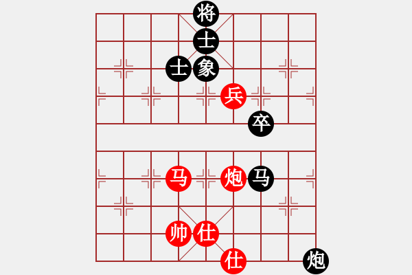 象棋棋譜圖片：過(guò)宮炮應(yīng)飛相（業(yè)四升業(yè)五評(píng)測(cè)對(duì)局）我后勝 - 步數(shù)：110 