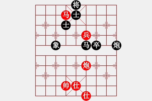 象棋棋譜圖片：過(guò)宮炮應(yīng)飛相（業(yè)四升業(yè)五評(píng)測(cè)對(duì)局）我后勝 - 步數(shù)：120 