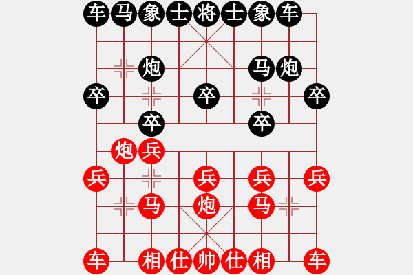 象棋棋譜圖片：二2 泰州海陵姜文俊先負(fù)北京王昊 - 步數(shù)：10 