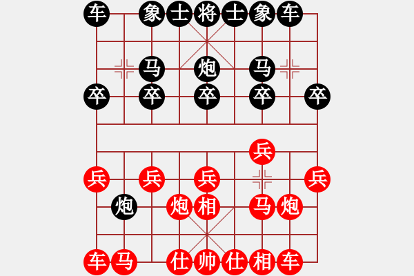 象棋棋譜圖片：欺硬怕軟VS棋仙山莊劉進(jìn)(2011 5 15) - 步數(shù)：10 