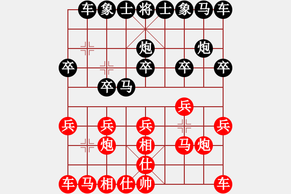 象棋棋譜圖片：神仙魚(6段)-勝-大家風度(2段) - 步數(shù)：10 