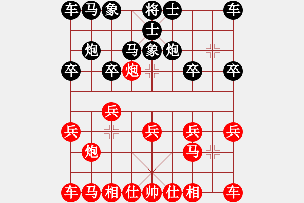 象棋棋譜圖片：葬心紅勝皇冠01578___【仙人指路對(duì)飛象】 - 步數(shù)：10 