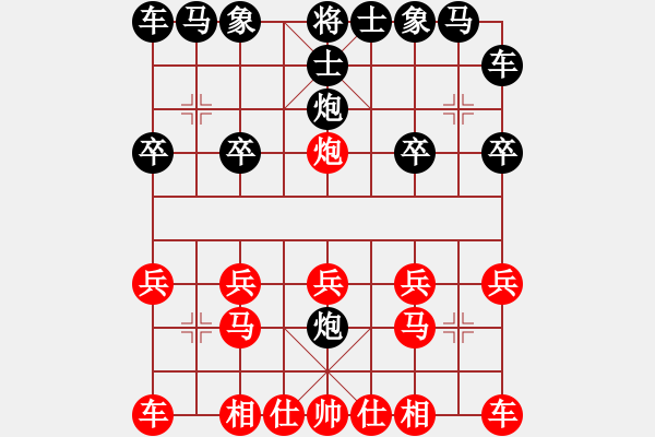 象棋棋譜圖片：橫才俊儒[292832991] -VS- 星星[2730581746] - 步數(shù)：10 