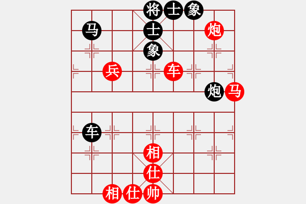 象棋棋譜圖片：2019年6月28日馬修對(duì)潘堅(jiān)軍直橫車對(duì)兩頭蛇 - 步數(shù)：100 