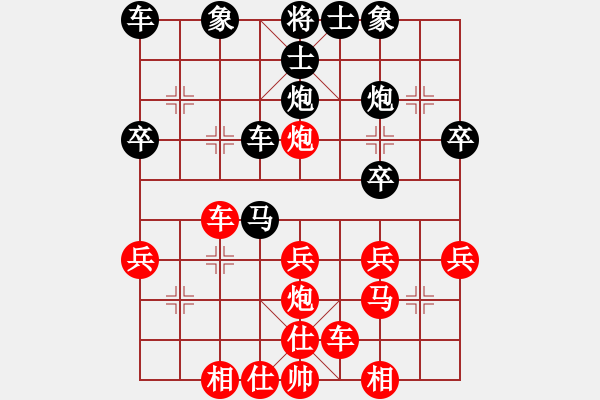 象棋棋譜圖片：彰德岳家軍(1段)-負(fù)-龍騰飛虹(2段) - 步數(shù)：30 