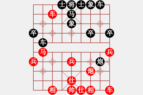 象棋棋譜圖片：‖棋家軍‖皎月[2045059653] -VS- 西瓜之鄉(xiāng)[2641953947] - 步數(shù)：40 