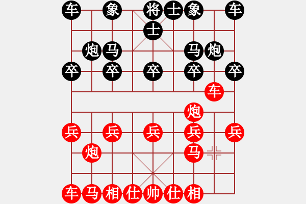 象棋棋譜圖片：飛云逍遙(天罡)-勝-我真的很臭(北斗) - 步數(shù)：10 