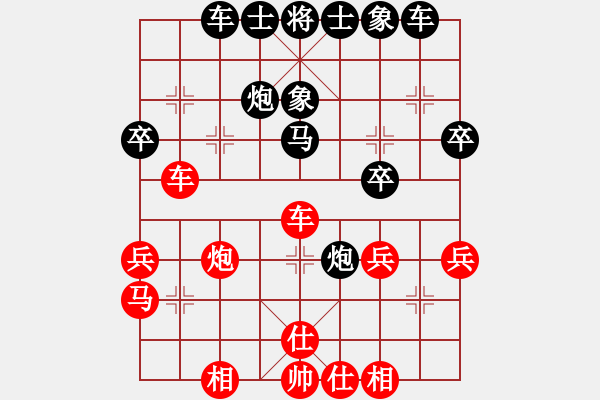 象棋棋譜圖片：開(kāi)發(fā)區(qū)象棋甲組賽陳李杰先負(fù)苗德新 - 步數(shù)：30 