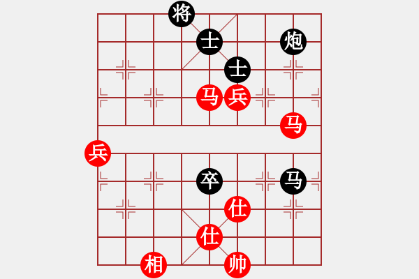 象棋棋譜圖片：徐曉軍先和李肖佰 - 步數(shù)：107 