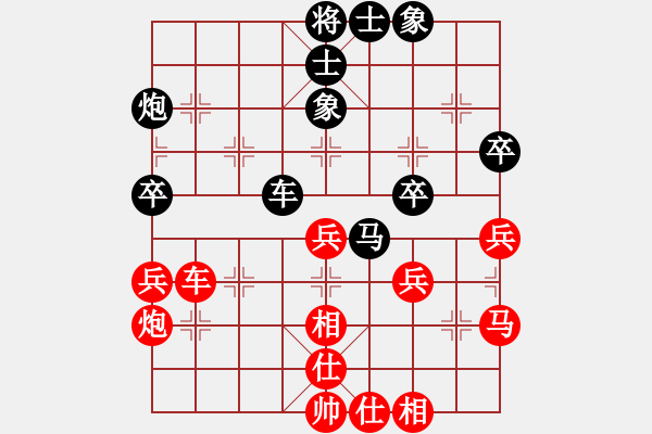 象棋棋譜圖片：俊友(9段)-和-onedream(月將) - 步數(shù)：40 