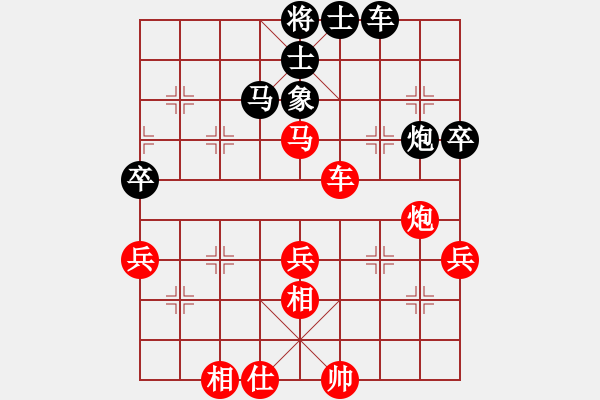 象棋棋譜圖片：棋臭癮大(2段)-勝-豬拱白菜嘍(1段) - 步數(shù)：60 