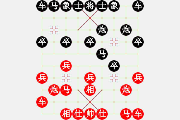 象棋棋譜圖片：2022.1.9.2中級場先勝對兵局轉(zhuǎn)兵馬局 - 步數(shù)：10 