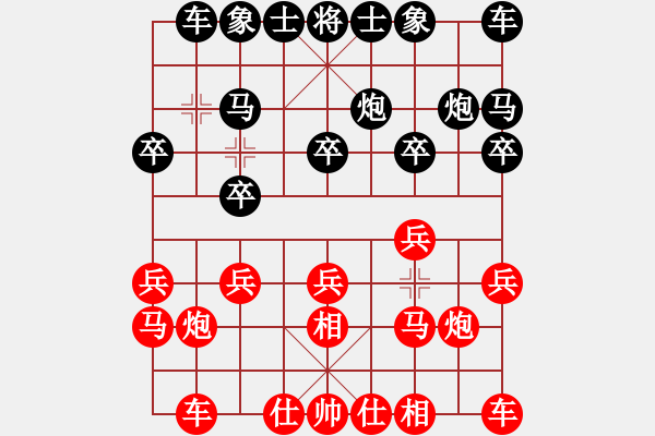 象棋棋譜圖片：棋童二(月將)-和-魔刀轉(zhuǎn)世(9段) - 步數(shù)：10 