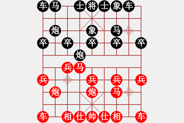 象棋棋譜圖片：魔刀一閃(2段)-負-五更殘月(1段) - 步數(shù)：10 