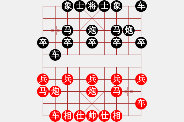 象棋棋譜圖片：遇佛殺佛(3段)-勝-蔣川的師兄(4段) - 步數(shù)：10 