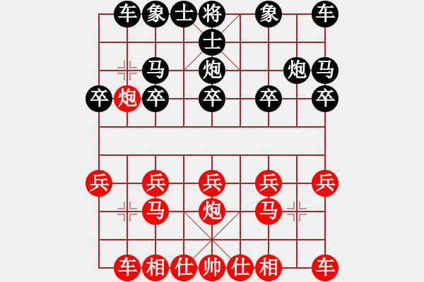 象棋棋譜圖片：天叫我殺你紅先gdch - 步數(shù)：10 