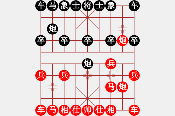 象棋棋譜圖片：弈紅塵，(業(yè)余8級) 和 百佳(業(yè)余8級) PS:后手讓單馬 - 步數(shù)：10 