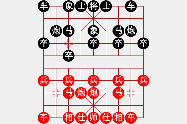 象棋棋譜圖片：趙六斤 先勝 王廓 - 步數(shù)：10 