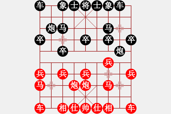 象棋棋譜圖片：李祖高 先勝 邵文成 - 步數(shù)：10 