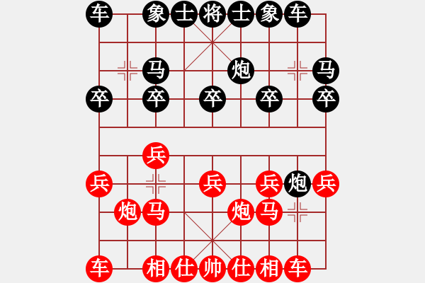 象棋棋譜圖片：潘利亞 先勝 王金國(guó) - 步數(shù)：10 