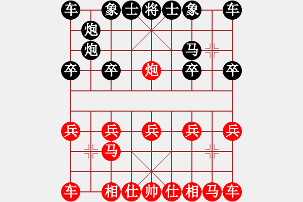 象棋棋譜圖片：cjdcxqVS倚天高手(2015 10 29) - 步數(shù)：10 