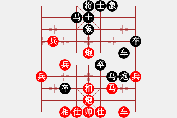 象棋棋譜圖片：五七炮對(duì)屏風(fēng)馬進(jìn)7卒，湖北黨斐先負(fù)廣東許國(guó)義 - 步數(shù)：60 