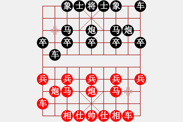 象棋棋譜圖片：王泓博（先勝）白澤君【2020年4月12日循環(huán)賽第一輪】 - 步數(shù)：10 