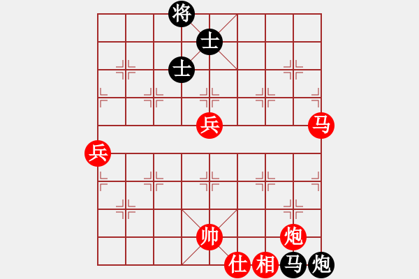 象棋棋譜圖片：來(lái)福豬寶寶(5段)-勝-杭州姑娘兒(5段) - 步數(shù)：120 