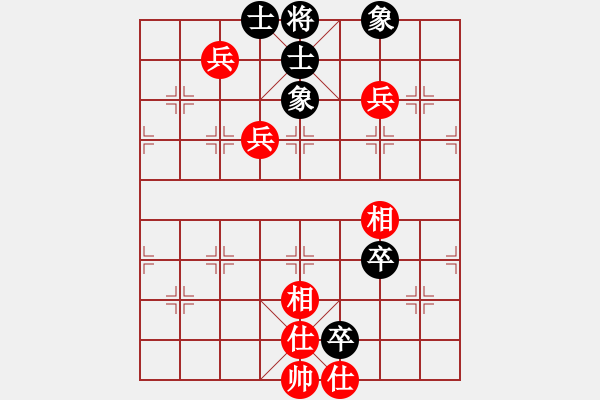 象棋棋譜圖片：月之緣(5弦)-和-海庫實(shí)爛(無極) - 步數(shù)：100 