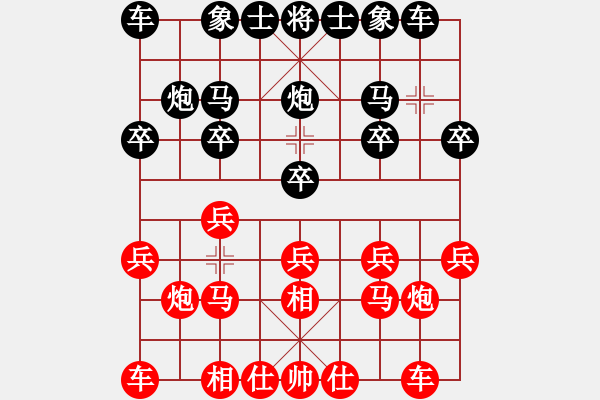 象棋棋譜圖片：dwjdwj(5級)-負-junzi(5級) - 步數(shù)：10 