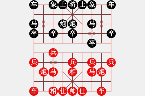 象棋棋譜圖片：蕭山區(qū)周子揚(yáng)先負(fù)諸暨許巨生 - 步數(shù)：10 