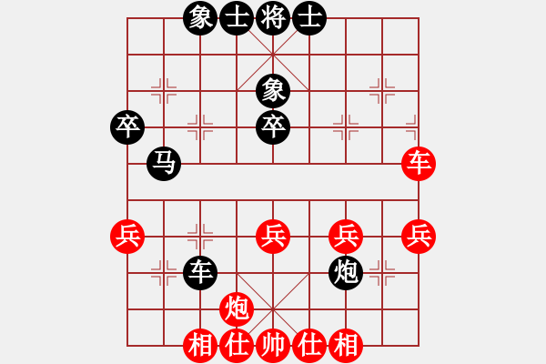 象棋棋譜圖片：金環(huán)建設(shè)象棋隊(duì) 張婷婷 和 浙江非奧棋類俱樂部 杭寧 - 步數(shù)：40 