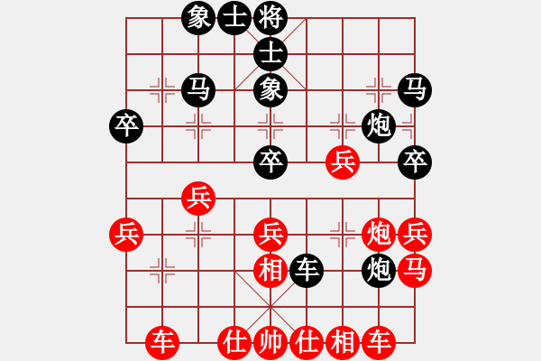 象棋棋譜圖片：248;o 206; 229; 203; 196; - 步數(shù)：40 