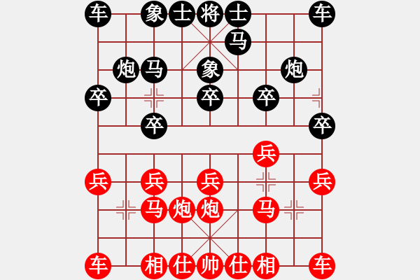 象棋棋譜圖片：魯旨刀(業(yè)5-3) 勝 四哥(業(yè)5-3) - 步數(shù)：10 