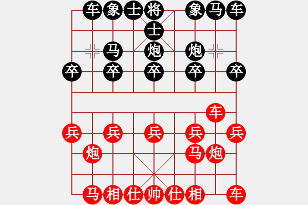 象棋棋譜圖片：Z后10車四平二8車二平四 - 步數(shù)：10 