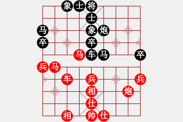 象棋棋譜圖片：鐮刀幫羞花(3級)-和-青城天鉞(3r) - 步數(shù)：60 