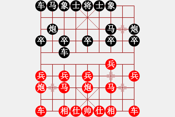 象棋棋譜圖片：dyzqj(5r)-勝-annyanny(初級) - 步數(shù)：10 