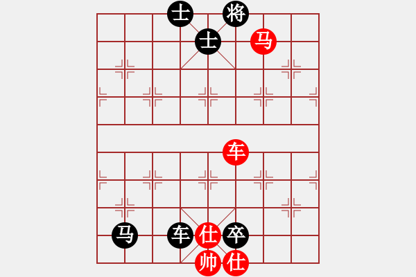 象棋棋谱图片：XiangqiStudy Ending 象棋基本杀法11：卧槽马1 - 步数：3 