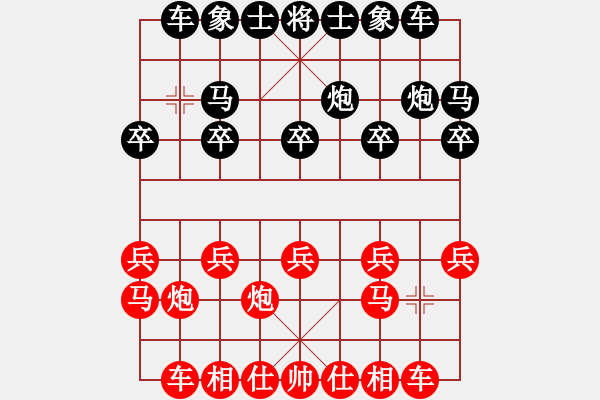 象棋棋譜圖片：f665 shuangrenjian - 步數(shù)：10 